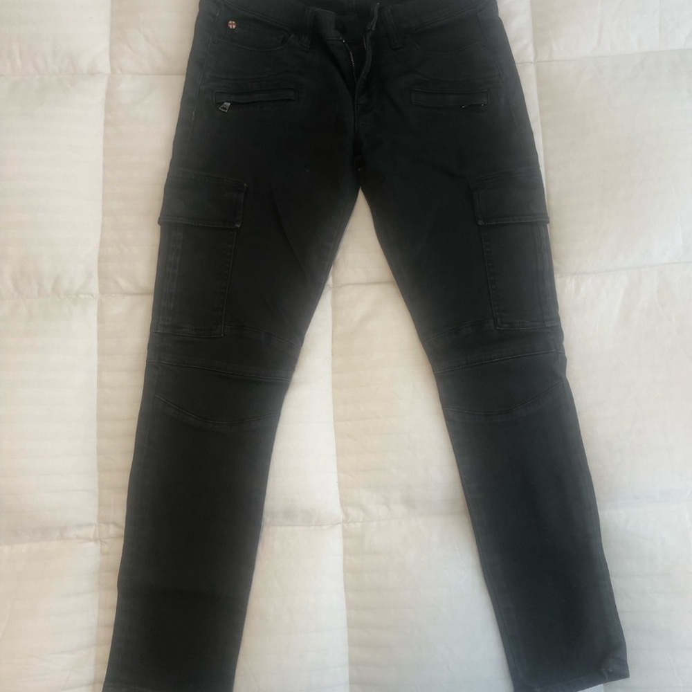 Hudson Jeans Black Skinny Denim